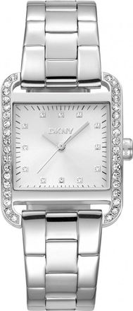 DKNY Womens DK1L003M0015 Ladies City Watch - Silver - One Size