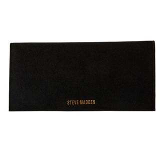 Steve Madden Gladde clutch voor dames (Zwart)