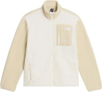 The North Face Yumiori Full Zip Fleecejacke f&uuml;r Damen | wei&szlig;/beige