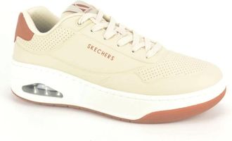 Skechers Beige Cognac Runner N. DZ-Air - Heren - Sneakers - Beige - 45 EU - Schoenen