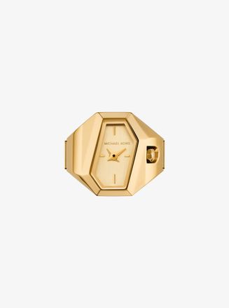 Michael Kors Suri Gold-Tone Ring Watch