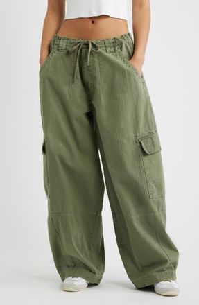 BDG Baggy Boi Cargo Pants in Khaki at Nordstrom, Size X-Small