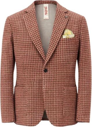 Bob Blazer - Heren - Blazers - Veelkleurig - M - Katoen - Jassen