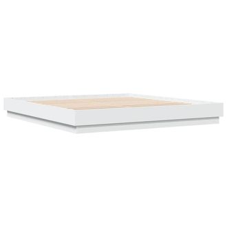 Berkfield Home Durable Bed Frame without Mattress White 200x200 cm
