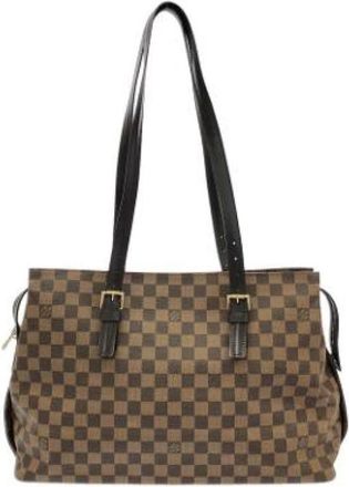 Louis Vuitton Pre-owned Shoulder Bag - Dames - Vintage Shopper - Bruin - ONE Size - Vintage