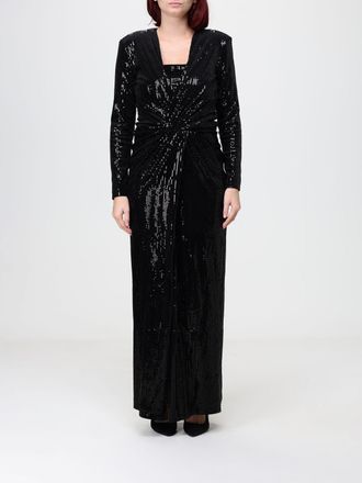 Simona Corsellini Mini abito da sera a tubino con paillettes e scollo a V