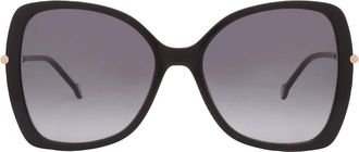 Carolina Herrera Grey Butterfly Ladies Sunglasses CH 0025/S 0807/9O 58