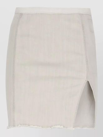 Rick Owens midi fitted skirt