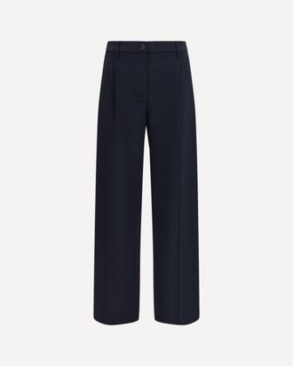 Cruna Wide-leg virgin wool Pants Female 42