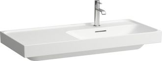 Laufen Lavabo Laufen Meda, Empotrable, Repisa Izquierda, 1000x460mm, Sin