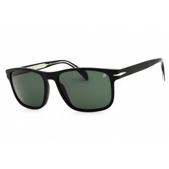 David Beckham Mens Black Rectangular Sunglasses DB1060S