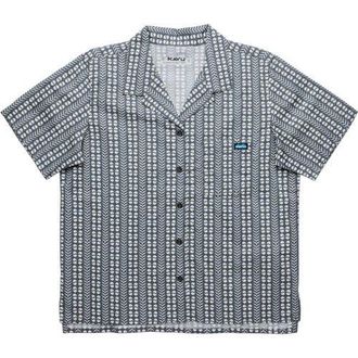Kavu Cedar Springs Shirt - Womens in Vintage Motif at Nordstrom, Size X-Large