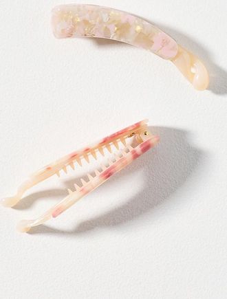 Anthropologie Small Banana Claw Clip