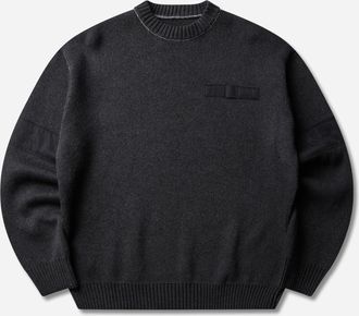 GR10K Men s 30000 Replicated Crewneck Knit Charcoal