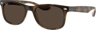 Ray-Ban Rj 9052S New Wayfarer - unisex - Zonnebrillen - Bruin - 48 MM - Accessoires