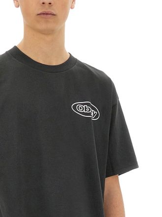 Obey Cotton T-Shirt - Black