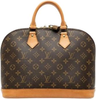 Louis Vuitton Pre-owned Handbags, female, Brown, Size: ONE SIZE Pre-owned Alma PM