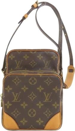 Louis Vuitton Pre-owned Cross Body Bags, female, Brown, Size: ONE SIZE Pre-owned Vintage Monogram Shoulder Bag