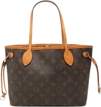 Louis Vuitton Pre-owned Neverfull PM - Dames - Vintage Shopper - Bruin - ONE Size - Leer - Vintage