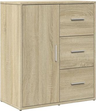 vidaXL Vidaxl - Aparador de madera de ingeniería roble Sonoma 60x31x70 cm