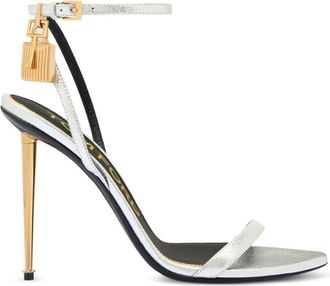 Tom Ford hangslot leren haksandalen