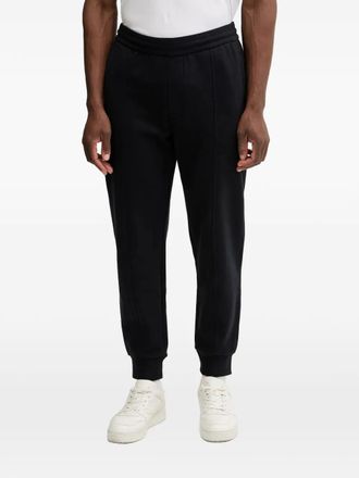 A|X Armani Exchange logo-plaque trousers - Black
