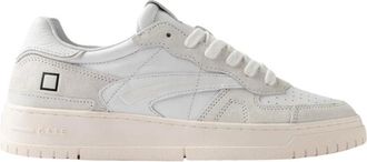 D.A.T.E. D.a.t.e. - Torneo Pure Calf - Heren - Schoenen - Wit - Maat: 40 EU Katoen