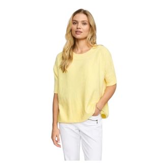 2-Biz Round-neck Knitwear - female - 2-Biz - Round-neck Knitwear - Yellow - L/XL - Knitwear