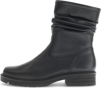 Gabor Schoenen, Dames, Zwart, 37 EU, Leer, 74.655.27 Enkellaarsjes