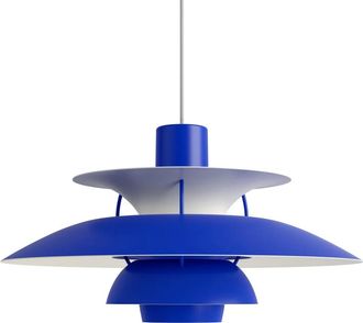 Louis Poulsen PH 5 Pendelleuchte, monochrome blue