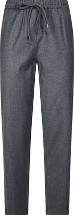 Antonelli Taralluccio Tailored Dark Grey Wool Jogging Pants