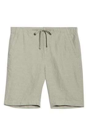Vince Lightweight Hemp Shorts in Matcha at Nordstrom, Size Xx-Large