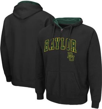 Colosseum Mens Colosseum Black Baylor Bears Arch & Logo 3.0 Full-Zip Hoodie at Nordstrom, Size Xxx-Large
