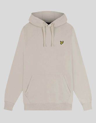 Lyle & Scott Lyle And Scott Mens Loopback Cotton Hoodie - Grey - Size: 34