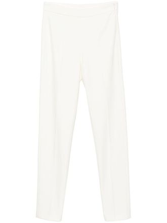 Fabiana Filippi montefalco trousers - women - Viscose/Elastane/Polyamide - 40 - White