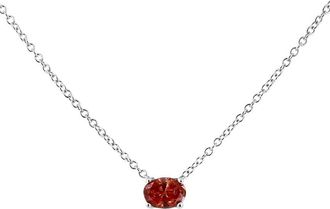 House of Brilliance Haus Of Brilliance 14K 0.41 Ct. Tw. Lab-Grown Diamond Solitaire Necklace