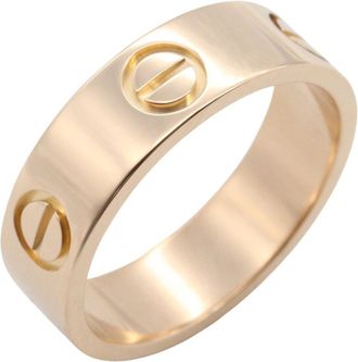 Cartier Pink Gold (18K) Band Ring (Pre-Owned)