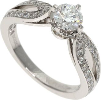 Boucheron Platinum Platinum 950 Band Ring (Pre-Owned)