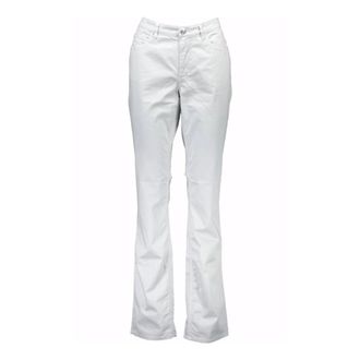GANT Wide Trousers, male, Gray, W36, Gray Cotton Jeans Pant