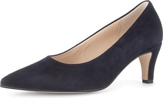 Gabor Womens Classic Pumps, Womens Pumps, Moderate Extra Width (G), Dark Blue 16, 38.5 EU