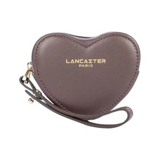 Lancaster Paris Philos Hartvormige Portemonnee - Dames - Accessoires - Bruin - Maat: ONE Size Leer