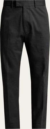 Tom Ford Mens Comfort Stretch Slim Flat-Front Trousers