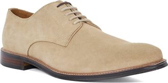 Dune London Mens Stanley - Smart Lace-Up Shoes - Sand Leather - Size UK 11
