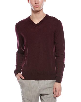 Bruno Magli Wool V-Neck Sweater