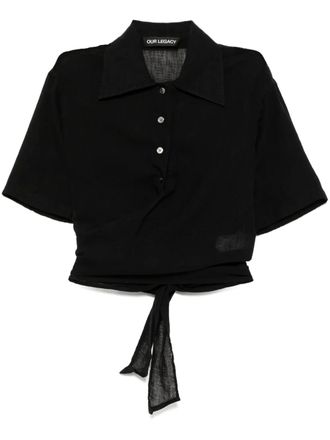 Our Legacy Nannas shirt - Black