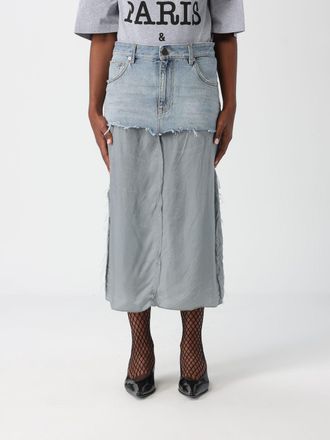 Balenciaga Skirt BALENCIAGA Woman color Gnawed Blue