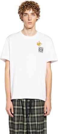 Loewe Cotton Embroidery Relaxed Tee