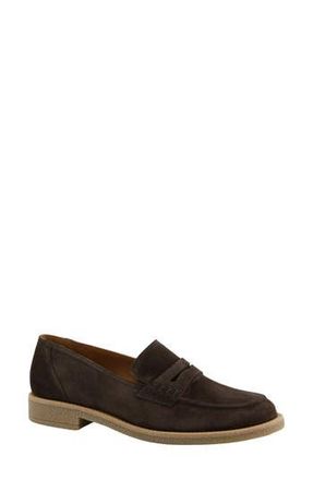 Paul Green Cohen Penny Loafer in Mocca Soft Suede at Nordstrom Rack, Size 10Us / 7.5Uk
