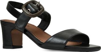Aquatalia Luca Slingback Sandal in Black Leather at Nordstrom, Size 10.5