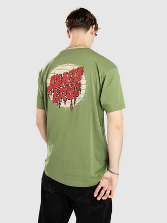 Santa Cruz Delfino Spotlight Dot T-Shirt verde